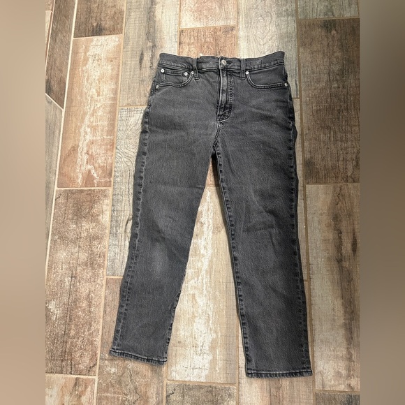 Madewell • Perfect Vintage Straight Jean In Cosner Wash 27 P Petite - Picture 2 of 6